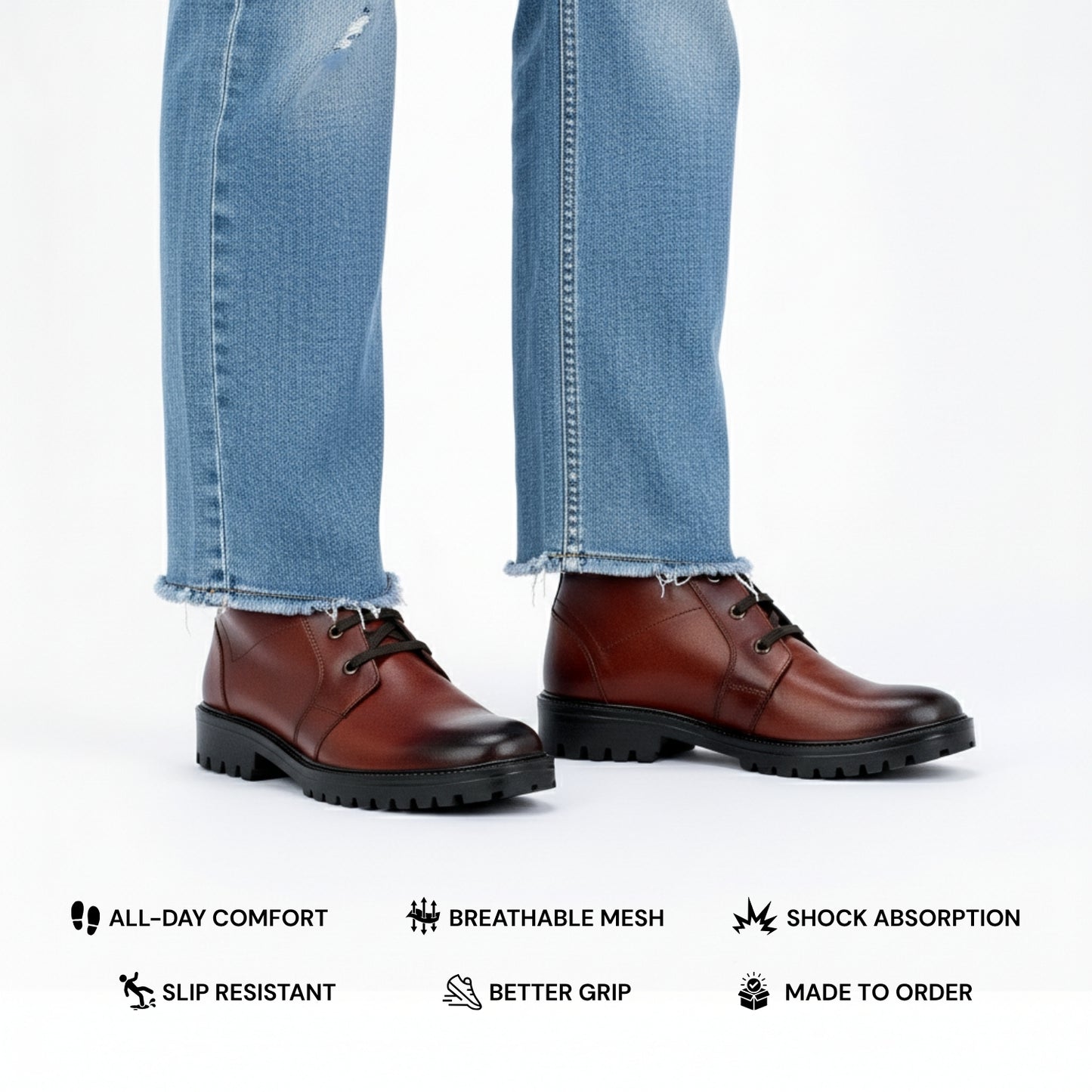 Chukka Boot 3E Brown