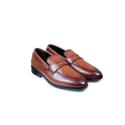 Breathe Penny Loafers - Tan