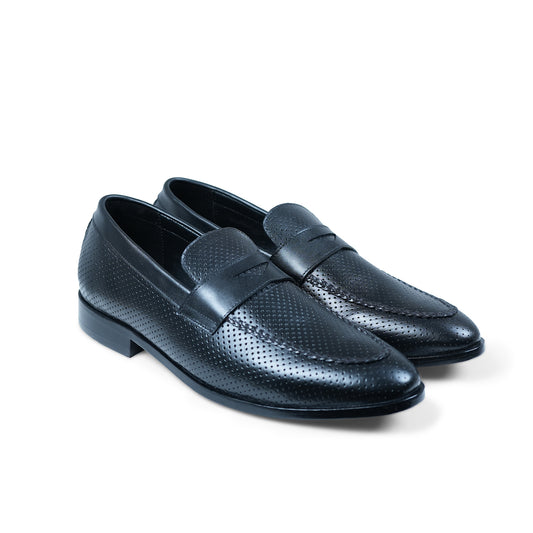 Breathe Penny Loafers - Black