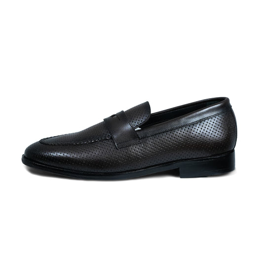 Breathe Penny Loafers - cognac Brown