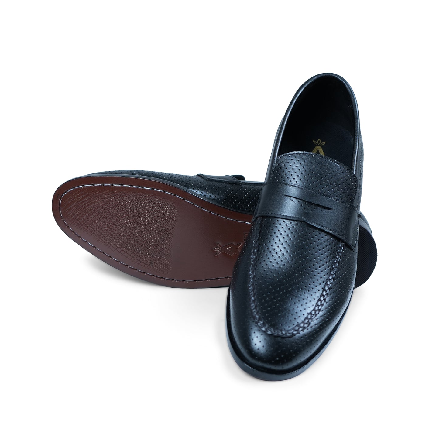 Breathe Penny Loafers - Black