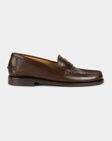 Espresso Patina Penny Loafers