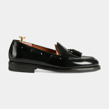 Executive Black Tassel Loafers