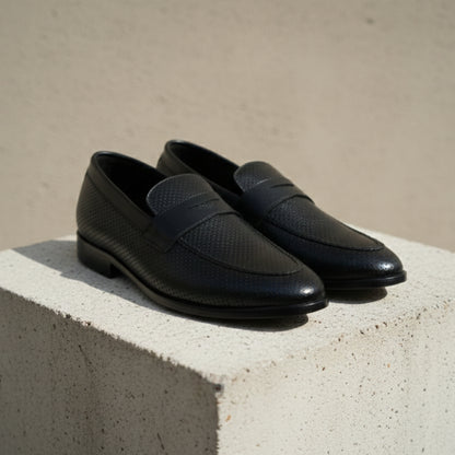 Breathe Penny Loafers - Black