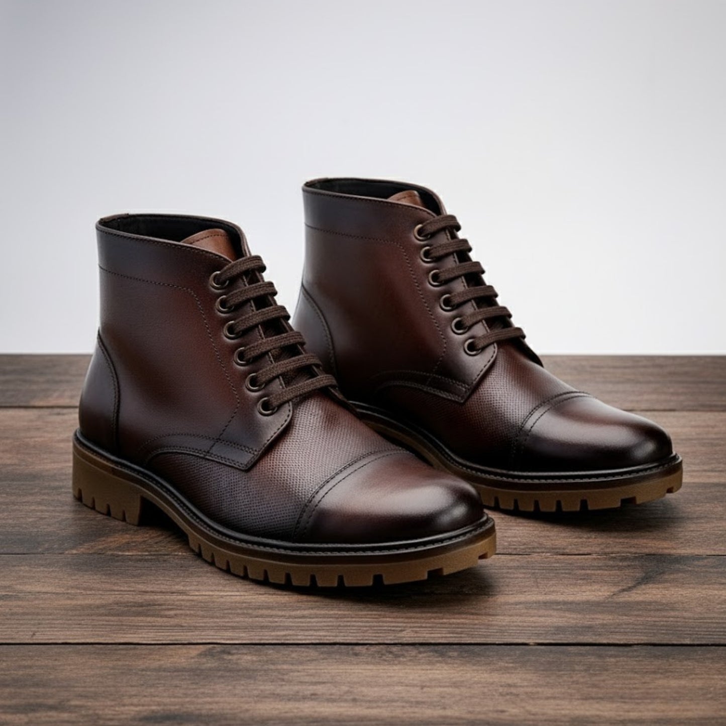 Toe Cap Boot Mid Print