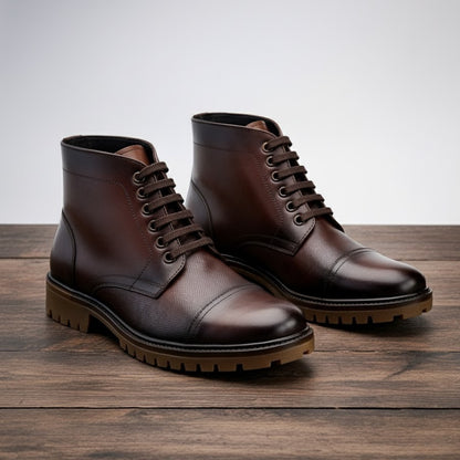 Toe Cap Boot Mid Print