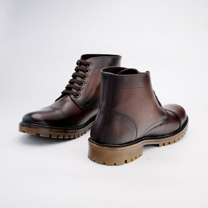 Toe Cap Boot Mid Print