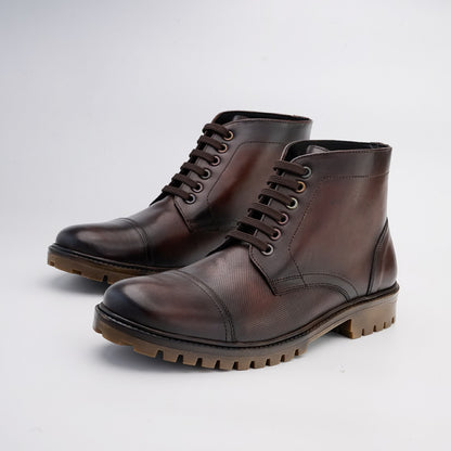 Toe Cap Boot Mid Print