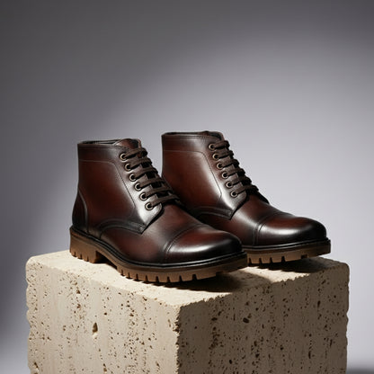 Toe Cap Boot Mid Print