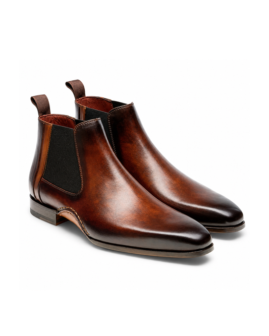 Rovan BROWN CHELSEA BOOTS