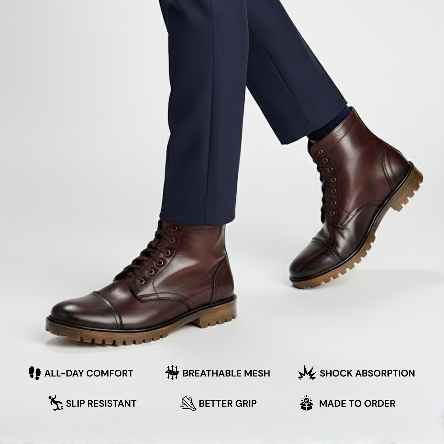 Toe Cap Jimping ISZip Boot