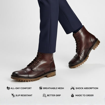 Toe Cap Jimping ISZip Boot