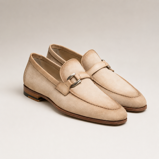 Aryaki Celestio Suede Loafers