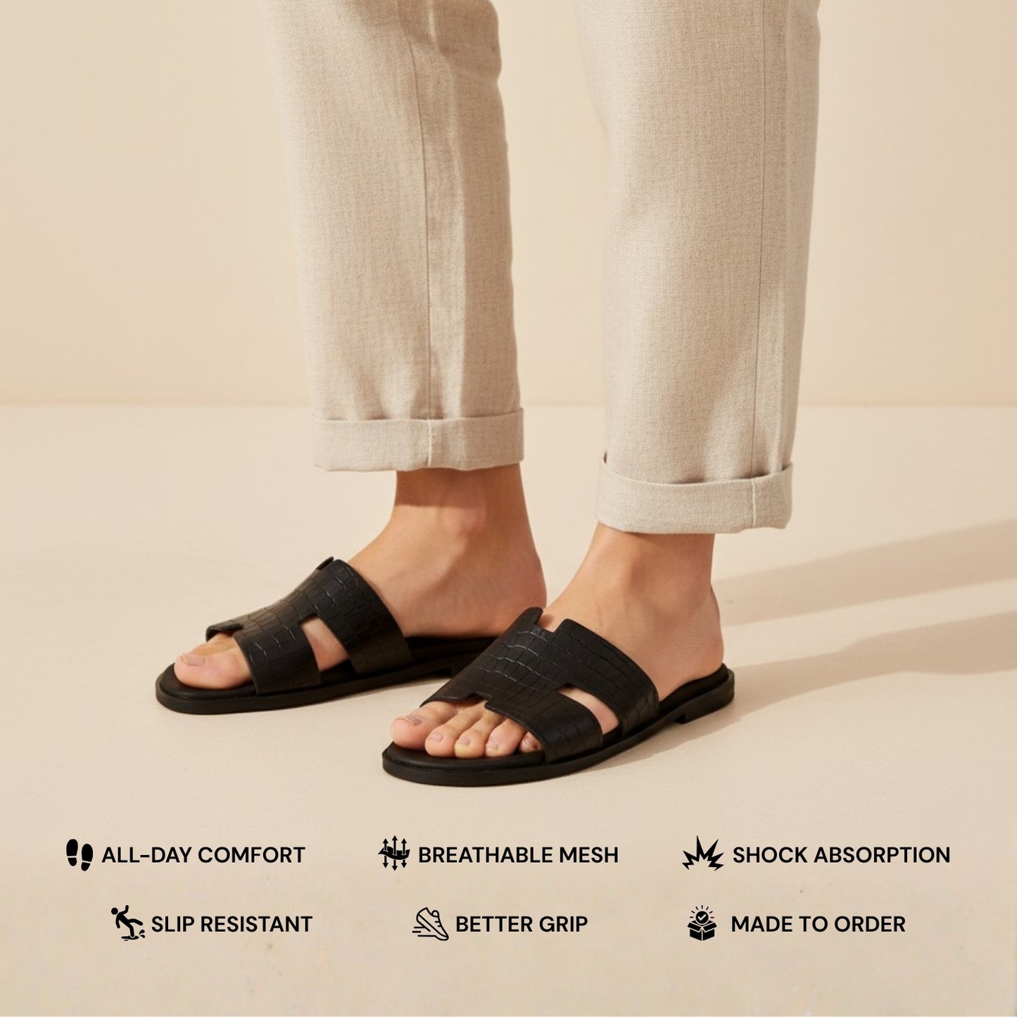 Roamer Noir Croco Edition