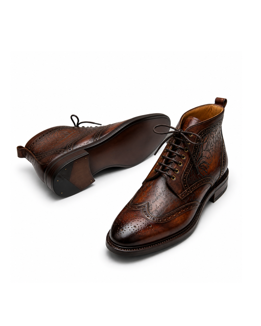 DERBY BROGUE BOOTS