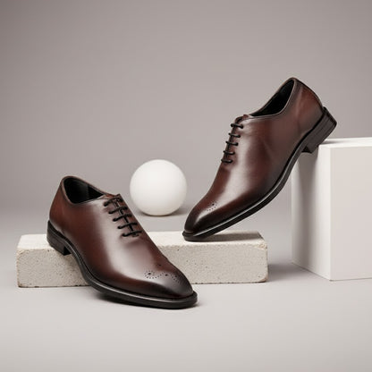 Flower Wholecut Oxford