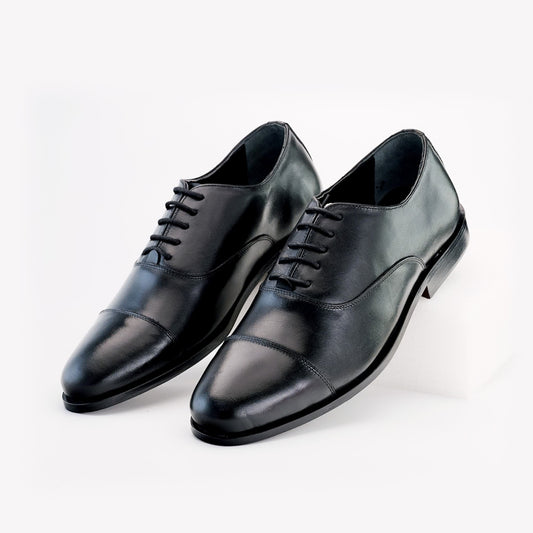 Toe Cap Oxford Italian Black