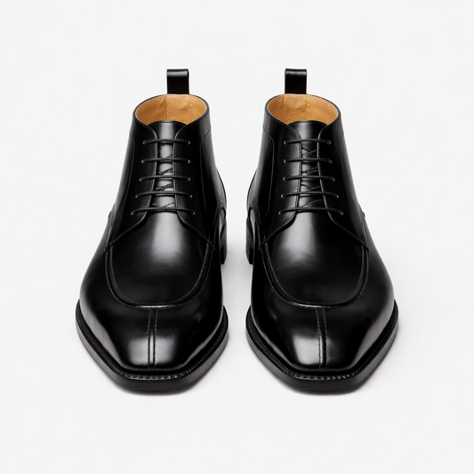 Aryaki Wexford Elite Men’s Leather Dress Shoes with Refined Detailing