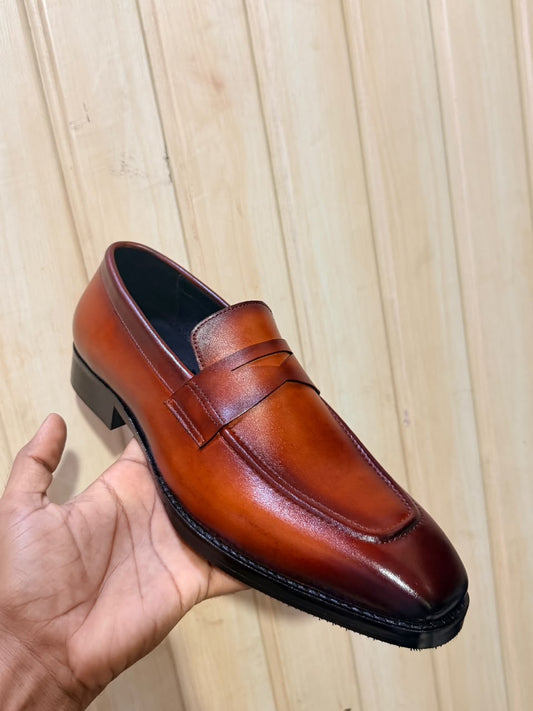 TUX TAN LOAFERS