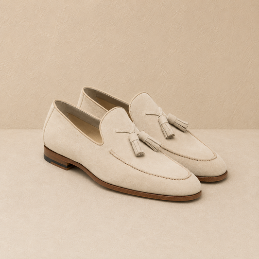 Aryaki Lucenzo Suede Loafers