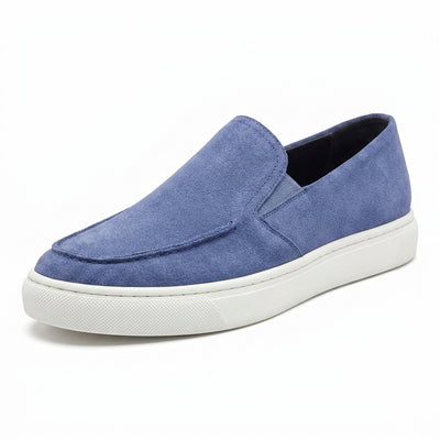 VENICE SKY BLUE SUEDE LOAFER