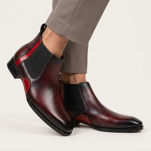 Rovan Dark Brown CHELSEA BOOTS